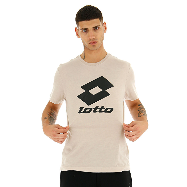 Lotto Smart Mel Js Camisetas Hombre - Beige - Colombia VTUCKOX-94